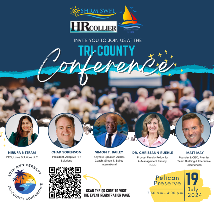 Tri-County Conference - 20th Anniversary | Charlotte County SHRM